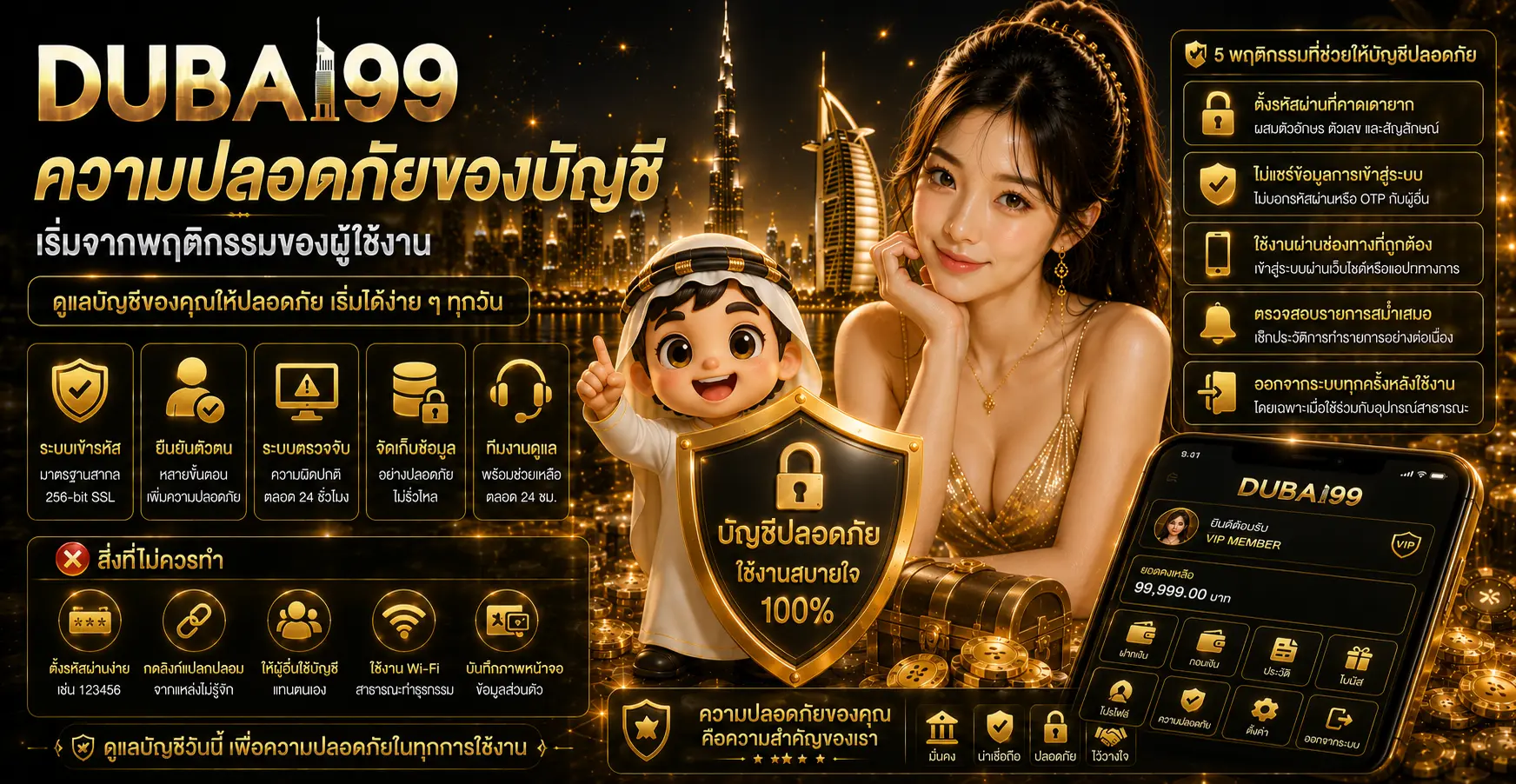 ความปลอดภัยของบัญชีเริ่มจากพฤติกรรมของผู้ใช้งาน