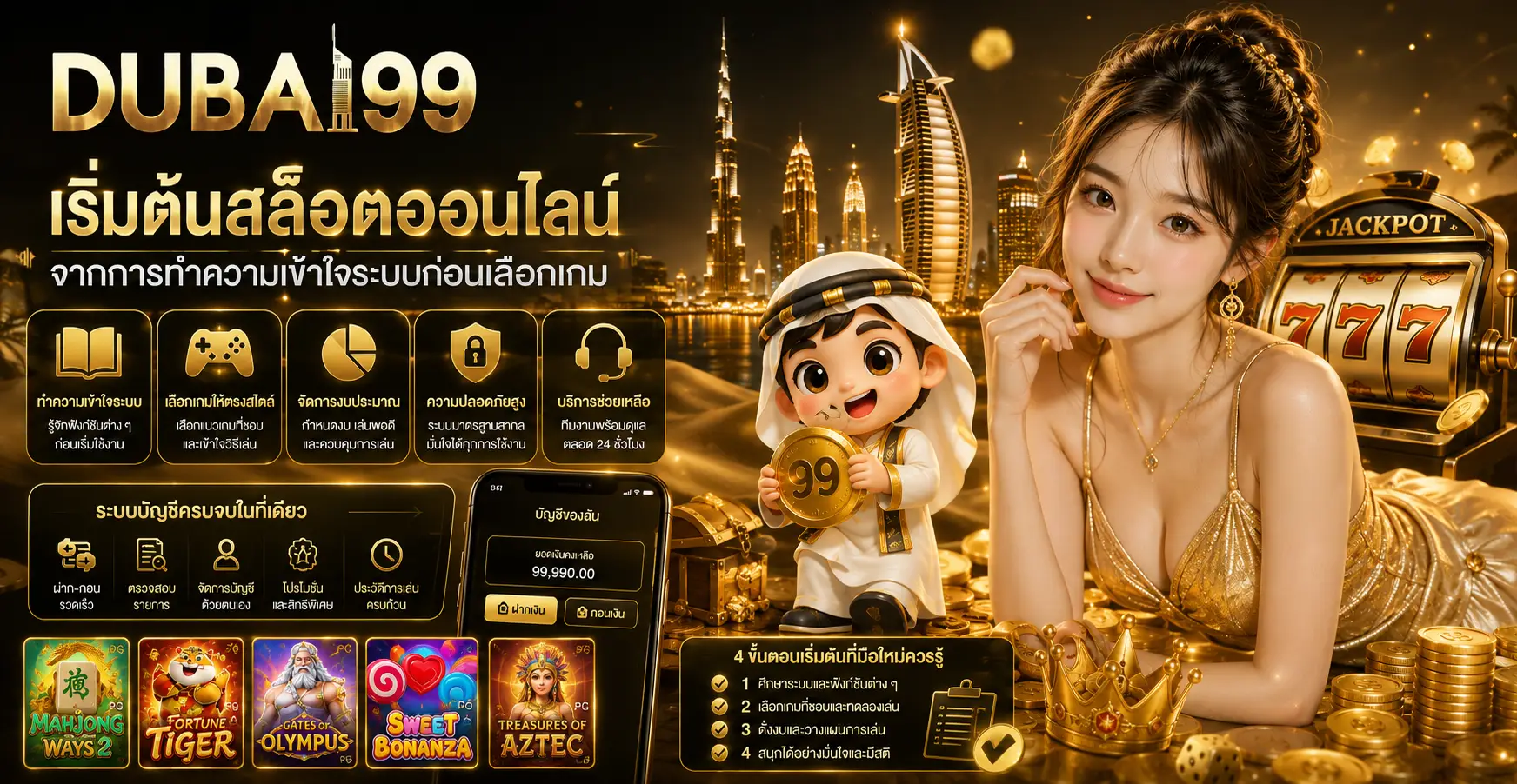 เริ่มต้นสล็อตออนไลน์จากการทำความเข้าใจระบบก่อนเลือกเกม